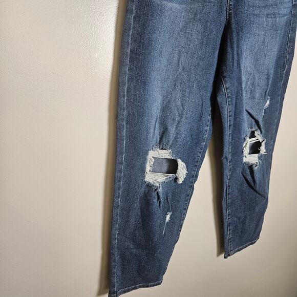 NWT INC Distressed High Rise Jeans Sz 6 - Picture 4 of 14